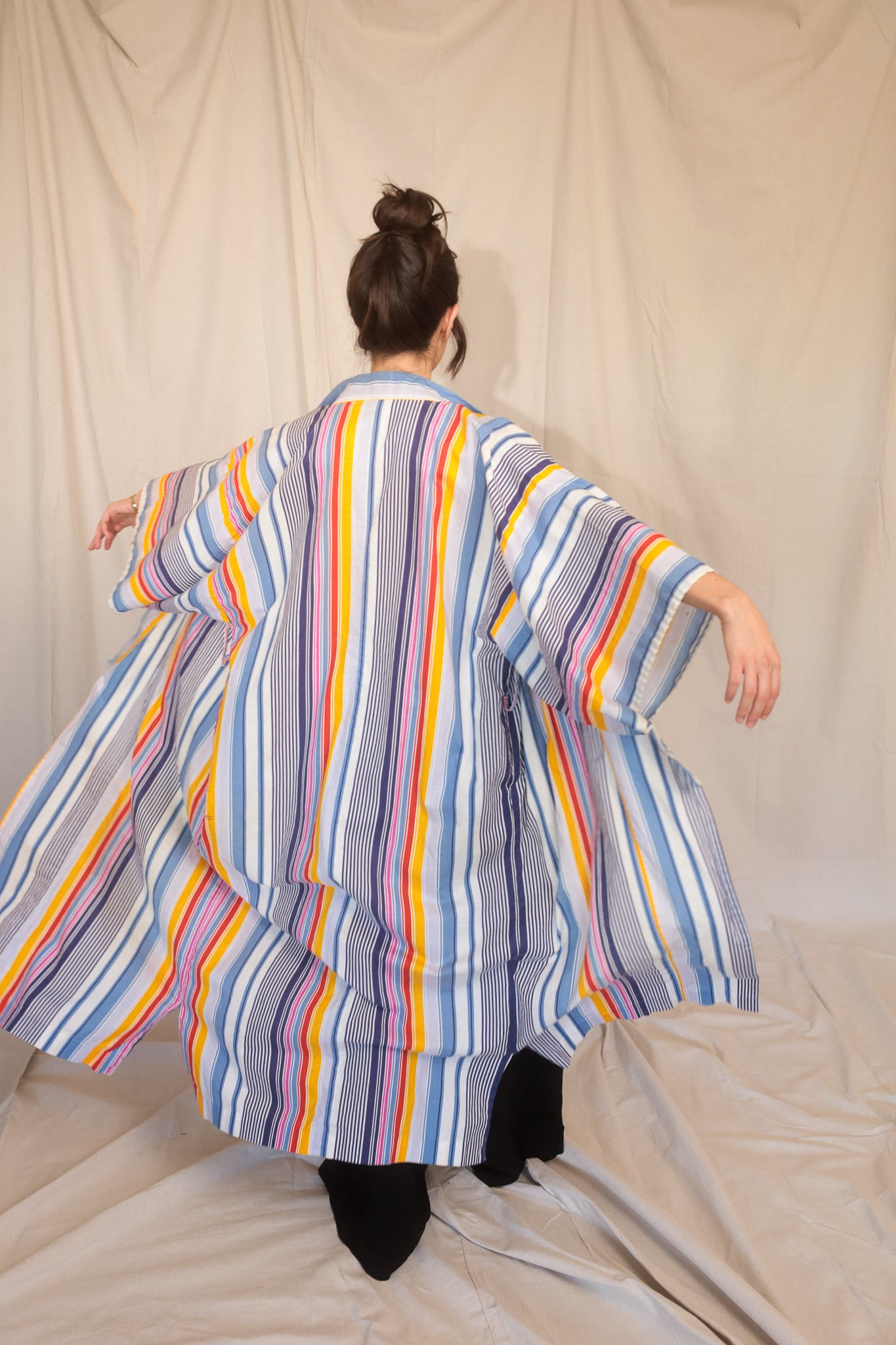 Vintage Rainbow Row Kimono Apparel & Accessories GOODVILLE   